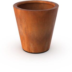 Planters in CORTEN Conica